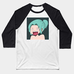 Anime Girl Shocked Baseball T-Shirt